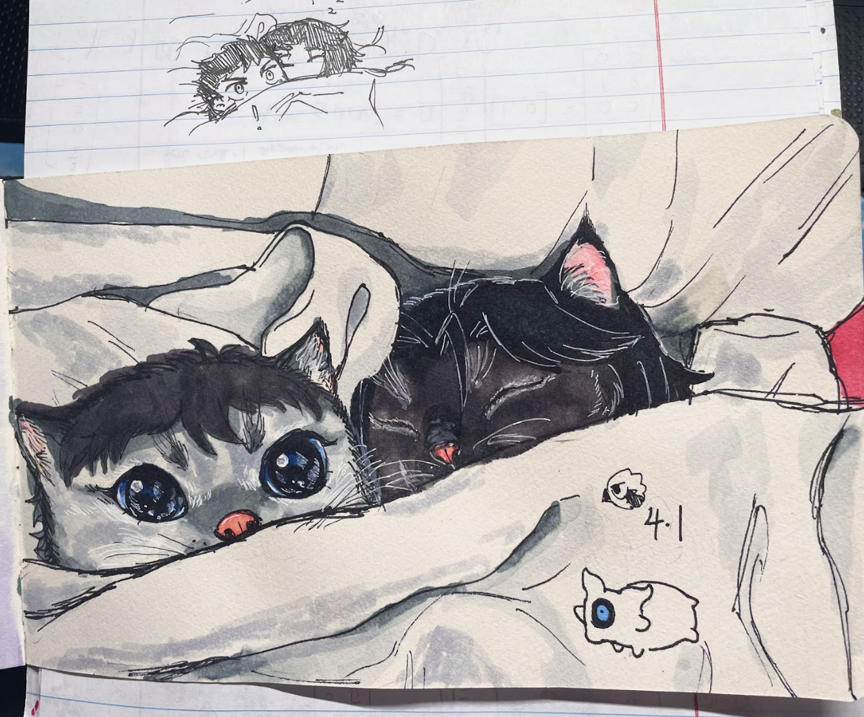 Yuriy and Xiya Turn to Cats